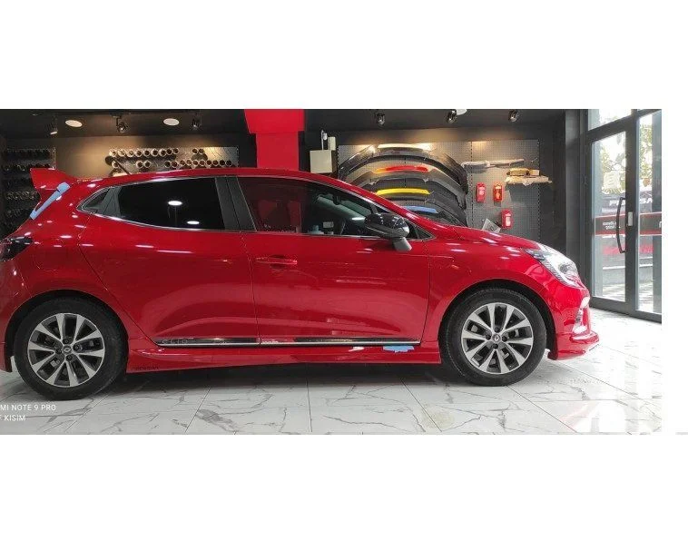 Renault Clio Uyumlu 5 Yan Marşpiyel (Plastik)