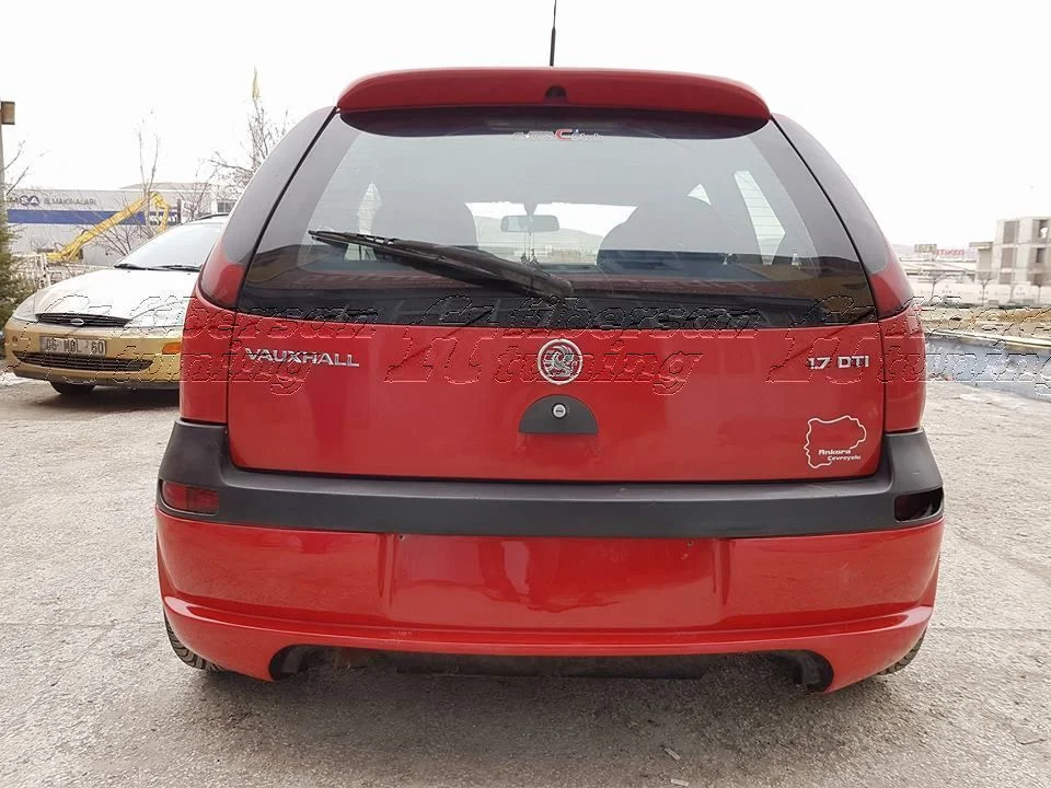 Opel Corsa Uyumlu C Arka Ek Makyajsız (Plastik)