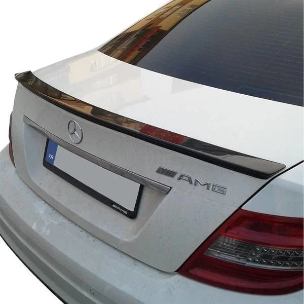 Mercedes W204 Uyumlu C180 Spoiler (Fiber)