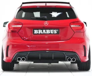 Mercedes A180 Uyumlu Brabus Spoiler (Fiber)