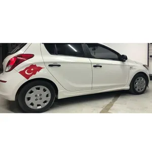 Hyundai İ20 Uyumlu 2009-2013 Yan Marşpiyel (Plastik)