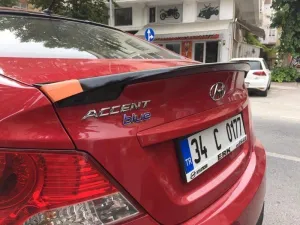 Hyundai Accent Blue 2011-2017 (RB) uyumlu Accent Blue Spoiler Yarasa (Fiber) modelleri Oto Aksesuar Shop'de. Kaliteli malzeme, hızlı kargo ve güvenli