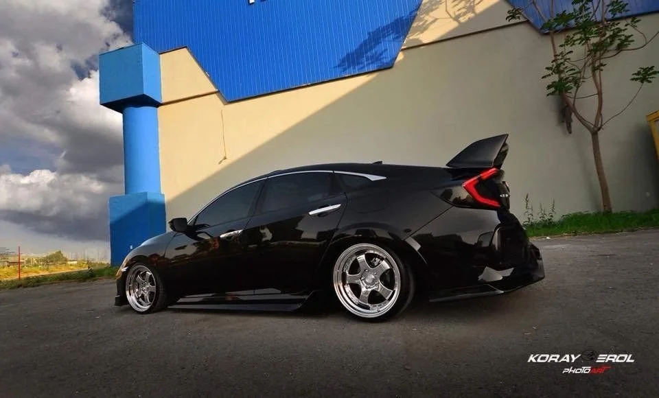 Honda Civic Uyumlu Fc5 Typer Yan Marşpiyel