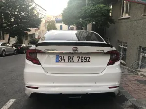 Fiat Egea Sedan 2015-Günümüz (Type 356) uyumlu Spoiler modelleri Oto Aksesuar Shop'de. Kaliteli malzeme, hızlı kargo ve güvenli alışverişle hemen inceleyin.