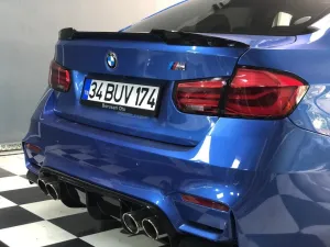 BMW 3 Serisi 2014-2018 (F30) M3 F80 Vorsteiner Difüzör