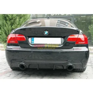 BMW 3 Serisi 2007-2012 (E92) M Performance Difüzör (Plastik)
