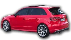 Audi A3 2012-2020 (8V) uyumlu Yan Marşpiyel Hatchback 2013-2017 (Plastik) modelleri Oto Aksesuar Shop'de. Kaliteli malzeme, hızlı kargo ve güvenli alışverişle