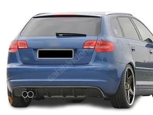 Audi A3 1996-Günümüz (8L/8P/8V/8Y) Uyumlu 45629 Difüzör (Soldan Çift)