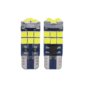 Dekoratif Led Ampul T10-18Smd 3030Canbus 12V Çift Beyaz/ Laam867 thumb 1