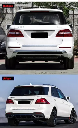 ML SERISI IÇIN UYUMLU GLE GÖRÜNÜM BODY KIT (FACELIFT) (12-15) (xenon farlı model için) thumb 2