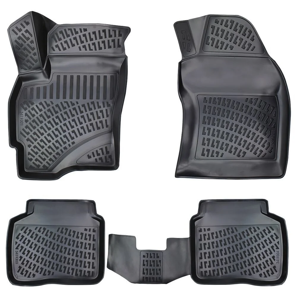 Ford Mondeo Uyumlu 2001-2007 3D Havuzlu Siyah Paspas Seti