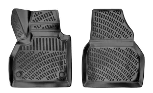 Fiat Doblo Uyumlu Panelvan (2 Parça) 2000-2009 3D Havuzlu Siyah Paspas Seti
