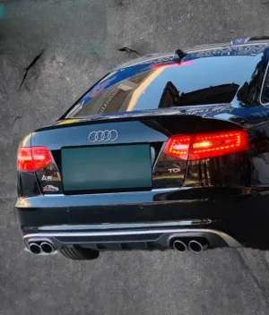 Audi A6 2004-2011 (C6) uyumlu 3 Parça Anatomik Spoiler Boyalı 2005-2011 Model Arası modelleri Oto Aksesuar Shop'de. Kaliteli malzeme, hızlı kargo ve güvenli