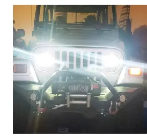 Offroad Sis Lambası 7İnch 60W Led 12-24V Adet 287 - Görsel 3