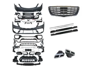 Çamkıran uyumlu Mercedes W222 2014-2020 S63 Body Kit modelleri Oto Aksesuar Shop'de. Kaliteli malzeme, hızlı kargo ve güvenli alışverişle hemen inceleyin.