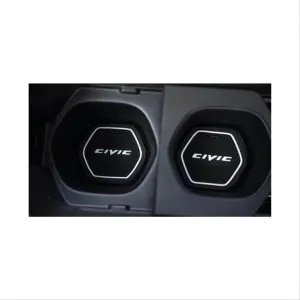 Honda Civic Uyumlu Fc5 2016-2020 İç Konsol Paspası Beyaz thumb 2