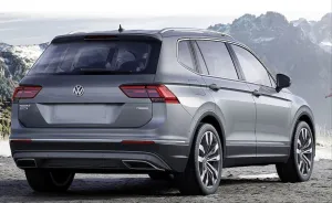 Volkswagen Tiguan Uyumlu 2016-2020 Highline Stil Difüzör (Comfort Line Model İçin) - Görsel 3