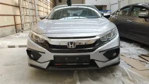 Honda Civic Uyumlu Concept Model Ön Tampon Ek Piano Black Detaylı - Görsel 3