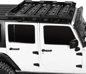 Wrangler Jk Uyumlu 2007-2017 Tavan Sepeti Ve Cam Çerçevesi (Ledli) - Görsel 4
