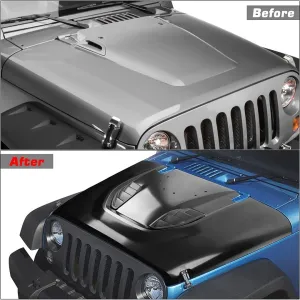 Wrangler Jk Uyumlu 2007-2017 10. Yıl Kaput (Sac) - Görsel 4