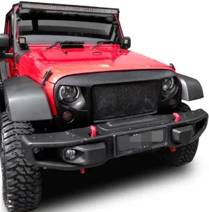 Wrangler Jk Uyumlu 2007-2017 10. Yıl Ön Tampon thumb 3