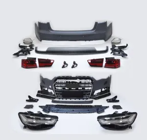 Çamkıran uyumlu 2012-2016 A6 İÇİN 2015-2018 S6 FACELIFT FULL SET ( ÖN - ARKA TAMPON - FAR - STOP -DİFÜZÖR) modelleri Oto Aksesuar Shop'de. Kaliteli malzeme,