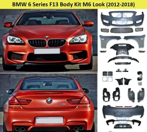 BMW 6 Serisi 2012-2018 (F06) F12-F13-Uyumlu M6 Body Kit Set (Taiwan) - Görsel 4