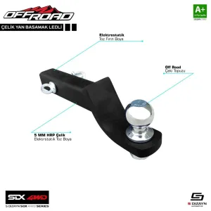 S-Dizayn SDX 4WD Off Road Çeki Demiri						                S-Dizayn Automotive &Uuml;retimi Olan - SDX 4WD Serisi 4x4 Off-Road &Uuml;r&uuml;nleri ile Kalite ve 