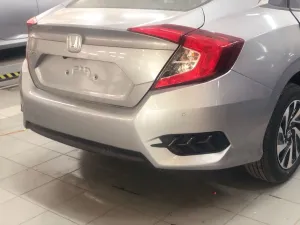 Honda Civic Uyumlu Fc5 2016-2020 Arka Ağaç Dizayn Haraketli Smoke thumb 2