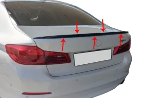Bmw 5 Serisi 2018-2023 (G30) 5 Seri Spoiler Bagaj Gt Fiber