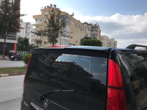 Mercedes-Benz Vito Uyumlu W639 Spoiler Bagaj Gt 2 Parça Fiber 2004-2014