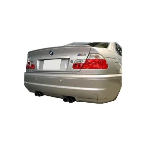 BMW 3 Serisi 1999-2005 (E46) 3 Seri Spoiler Bagaj Yüksek Fiber