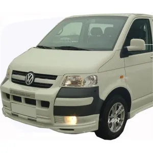 Volkswagen Transporter Uyumlu T5 Ön Koruma Md:3 Fiber 2003-2010