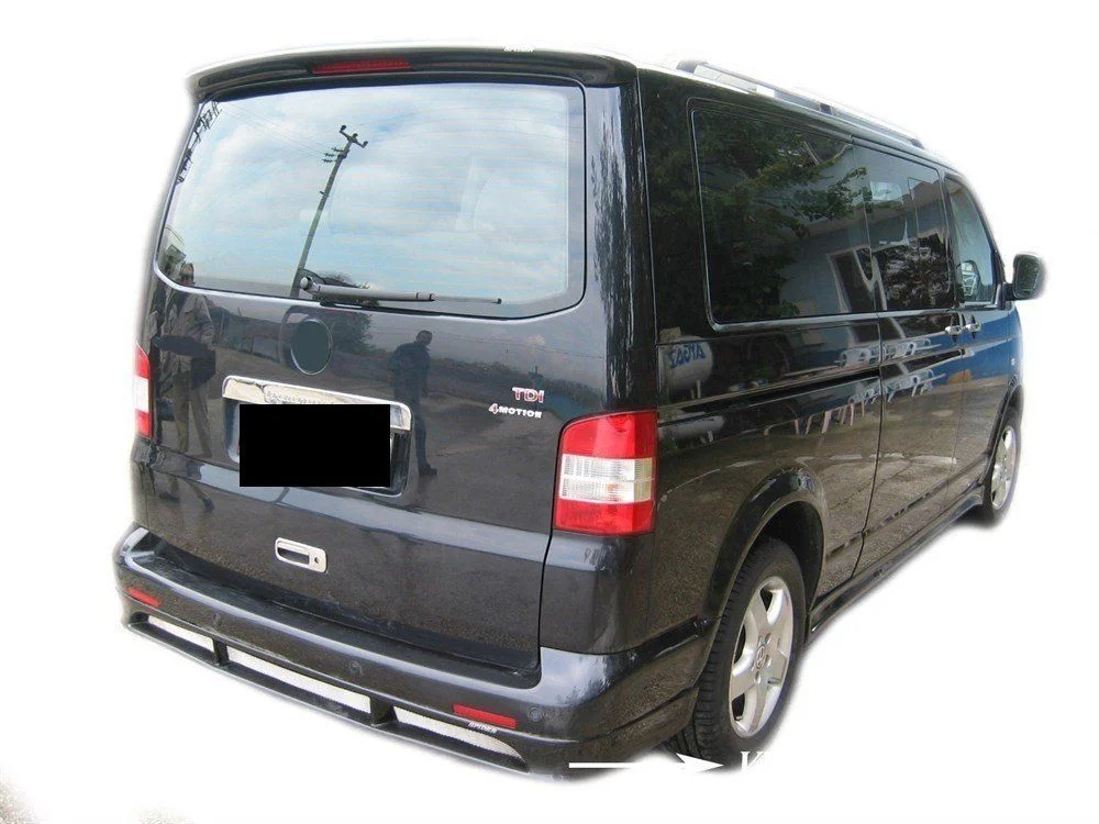 Volkswagen Caravelle Uyumlu Arka Tampon Altı Telli Fiber 2003-2010