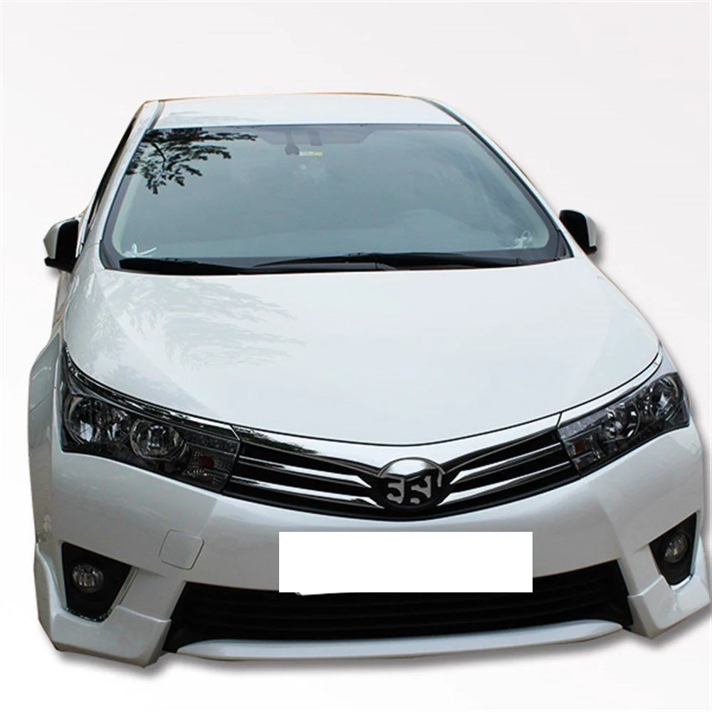 Corolla 11 Uyumlu E170 Ön Tampon Altı 2 Parça Fiber 2014-2016