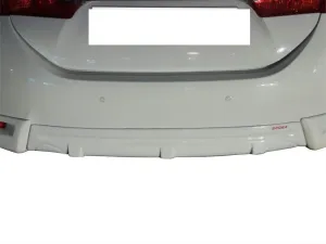 Corolla 11 Uyumlu E170 Arka Orta Tampon (Difüzör) Fiber 2014 Ve Sonrası