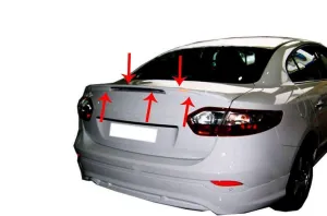 Renault Fluence 2009-2020 (L38) uyumlu Sm3 Spoiler Bagaj (Işıklı) Fiber 2010 Ve Sonrası modelleri Oto Aksesuar Shop'de. Kaliteli malzeme, hızlı kargo ve