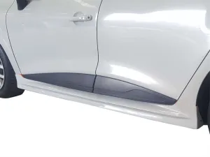 Renault Clio Uyumlu 4 Marşpiyel 2 Parça Fiber 2013-2019
