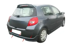 Renault Clio 2005-2012 (X85) uyumlu 3 Arka Tampon Altı Fiber 2005-2009 modelleri Oto Aksesuar Shop'de. Kaliteli malzeme, hızlı kargo ve güvenli alışverişle