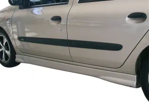 Renault Clio Uyumlu 2 Marşpiyel 2 Parça Fiber 1998-2008