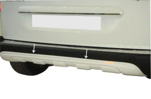 Peugeot Partner Tepee Uyumlu Arka Orta Tampon (Difüzör) Fiber 2008 Ve Sonrası