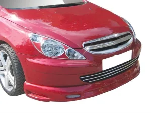 Drs Tuning Peugeot 307 Uyumlu Ön Tampon Altı (Telli) Fiber 2001-2008