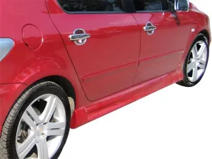 Drs Tuning Peugeot 307 Uyumlu Marşpiyel Telli 2 Parça Fiber 2001-2008