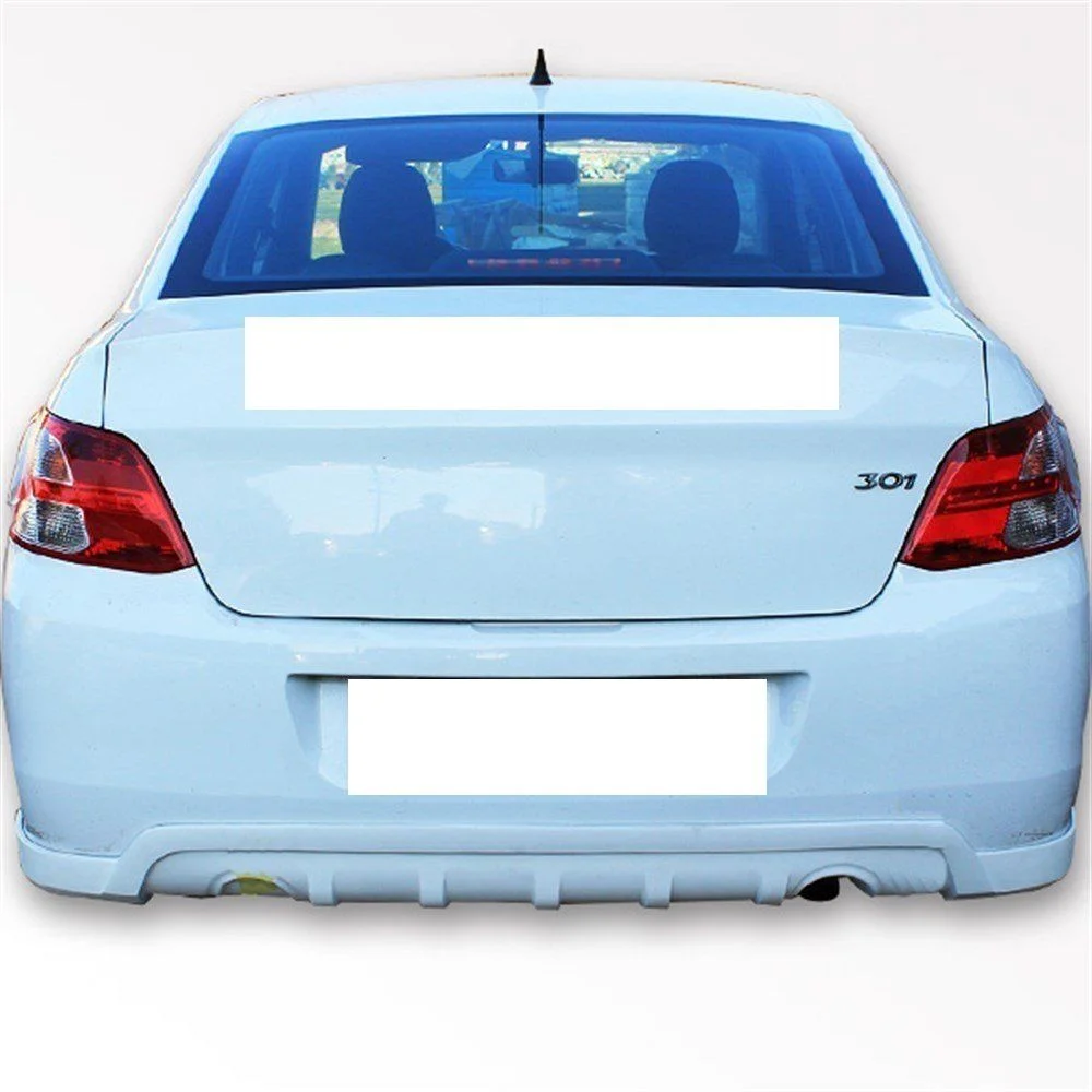 Peugeot 301 Uyumlu Arka Tampon Altı Fiber 2013 Ve Sonrası