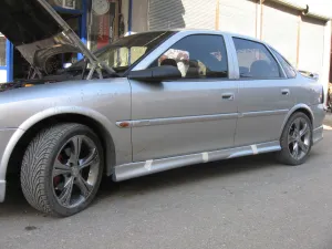 Opel Vectra Uyumlu B Marşpiyel 2 Parça Fiber 1995-2002