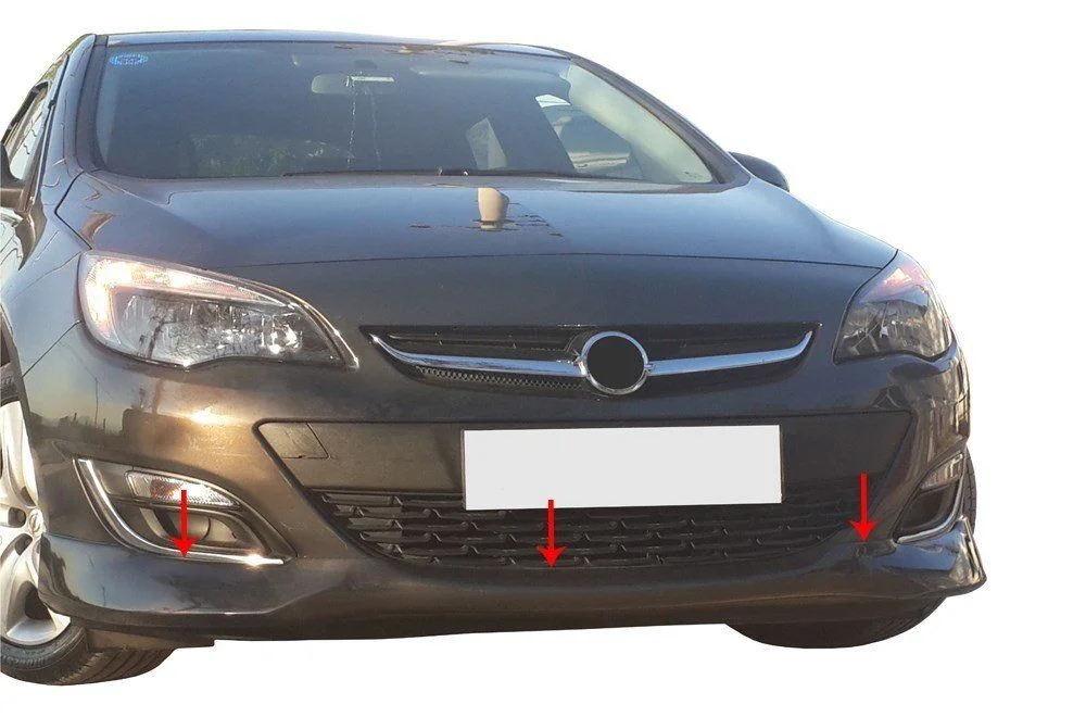 Opel Astra Uyumlu J Sedan/Hatchback Ön Tampon Altı (Facelift) Fiber 2010 Ve Sonrası