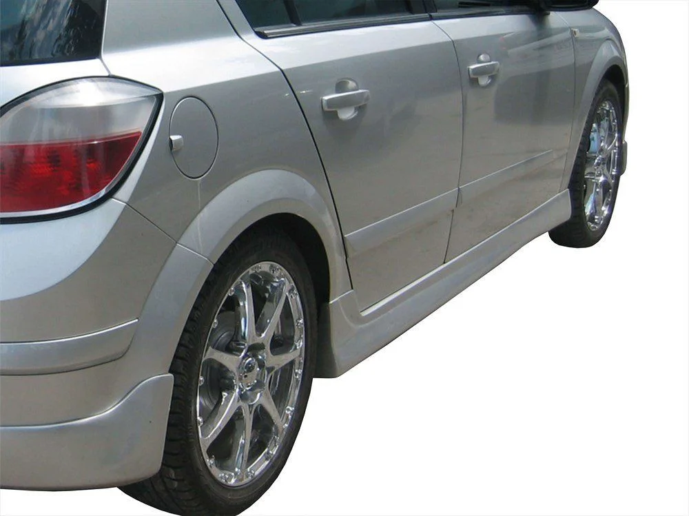Opel Astra Uyumlu H Hatchback Marşpiyel 2 Parça Fiber 2004 Ve Sonrası