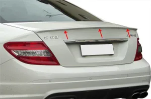 Mercedes C Uyumlu W204 Spoiler Bagaj Gt Fiber 2007-2013