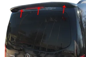Mercedes Vito Uyumlu Spoiler Bagaj Gt 2 Parça Fiber 2015 Ve Sonrası