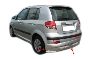 Hyundai Getz 2002-2011 (TB) uyumlu Arka Tampon Altı Telli Fiber 2002-2011 modelleri Oto Aksesuar Shop'de. Kaliteli malzeme, hızlı kargo ve güvenli alışverişle